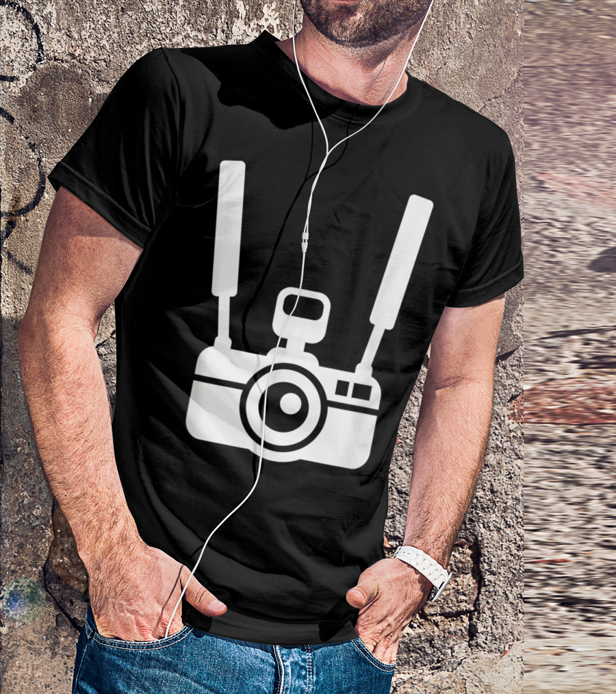 Tourist Camera Drone Photo T-Shirt