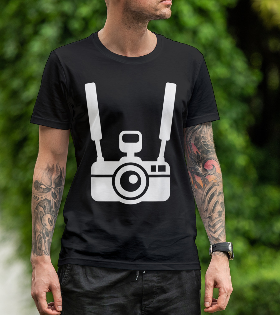 Tourist Camera Drone Photo T-Shirt