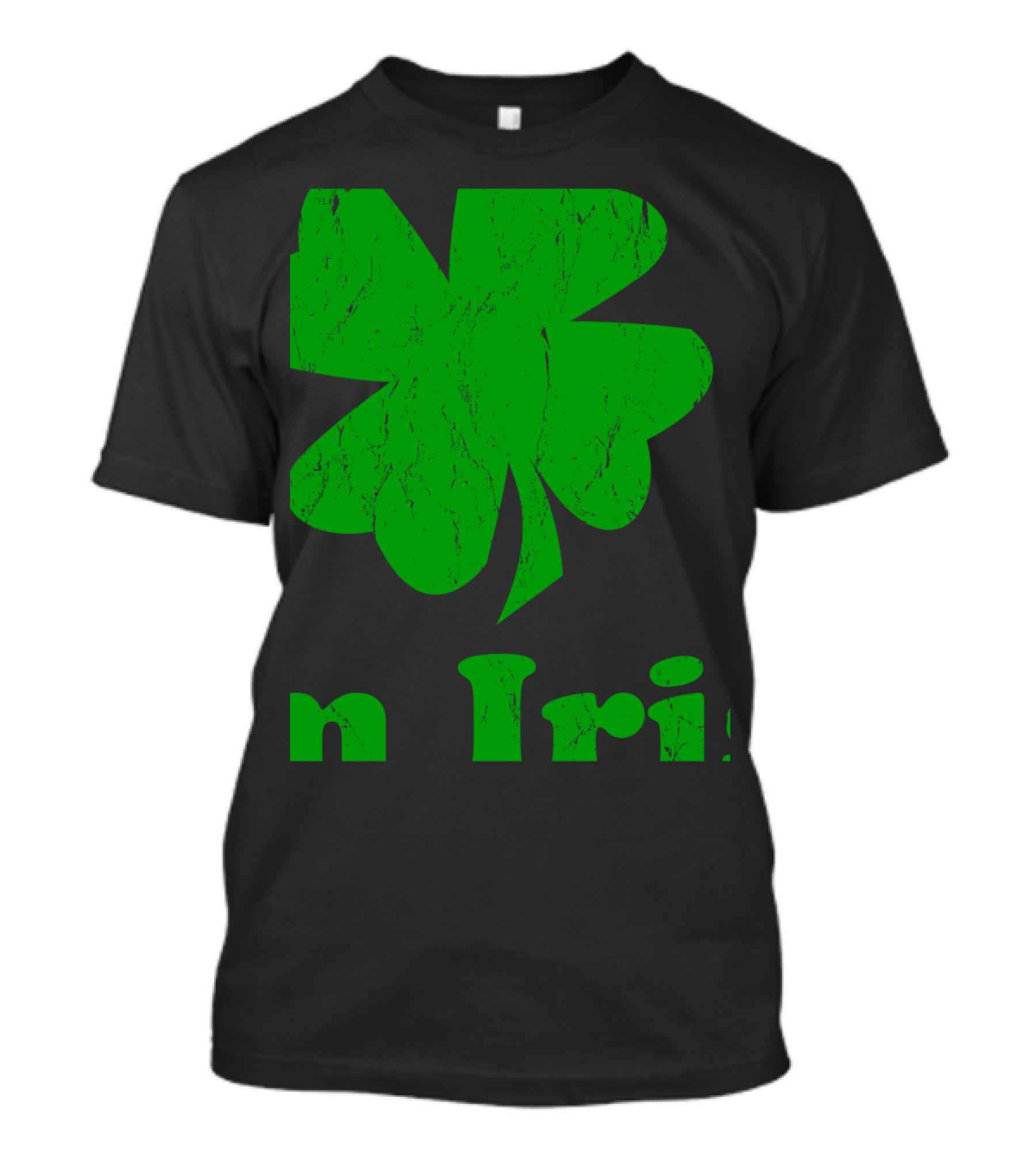 Kiss Me I Am Irish Four Leaf Clover T-Shirt