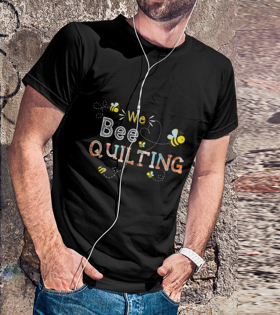 We Bee Quilting Woman Flo Buzzing T-Shirt