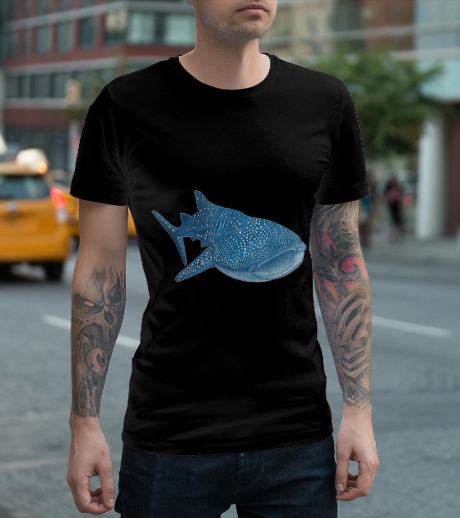 Whale Shark Scuba Diving Adventure Snorkeling Marine Ocean Life T-Shirt