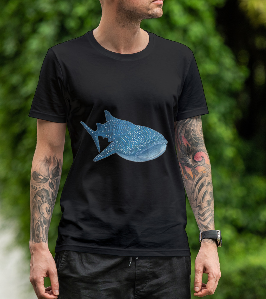 Whale Shark Scuba Diving Adventure Snorkeling Marine Ocean Life T-Shirt
