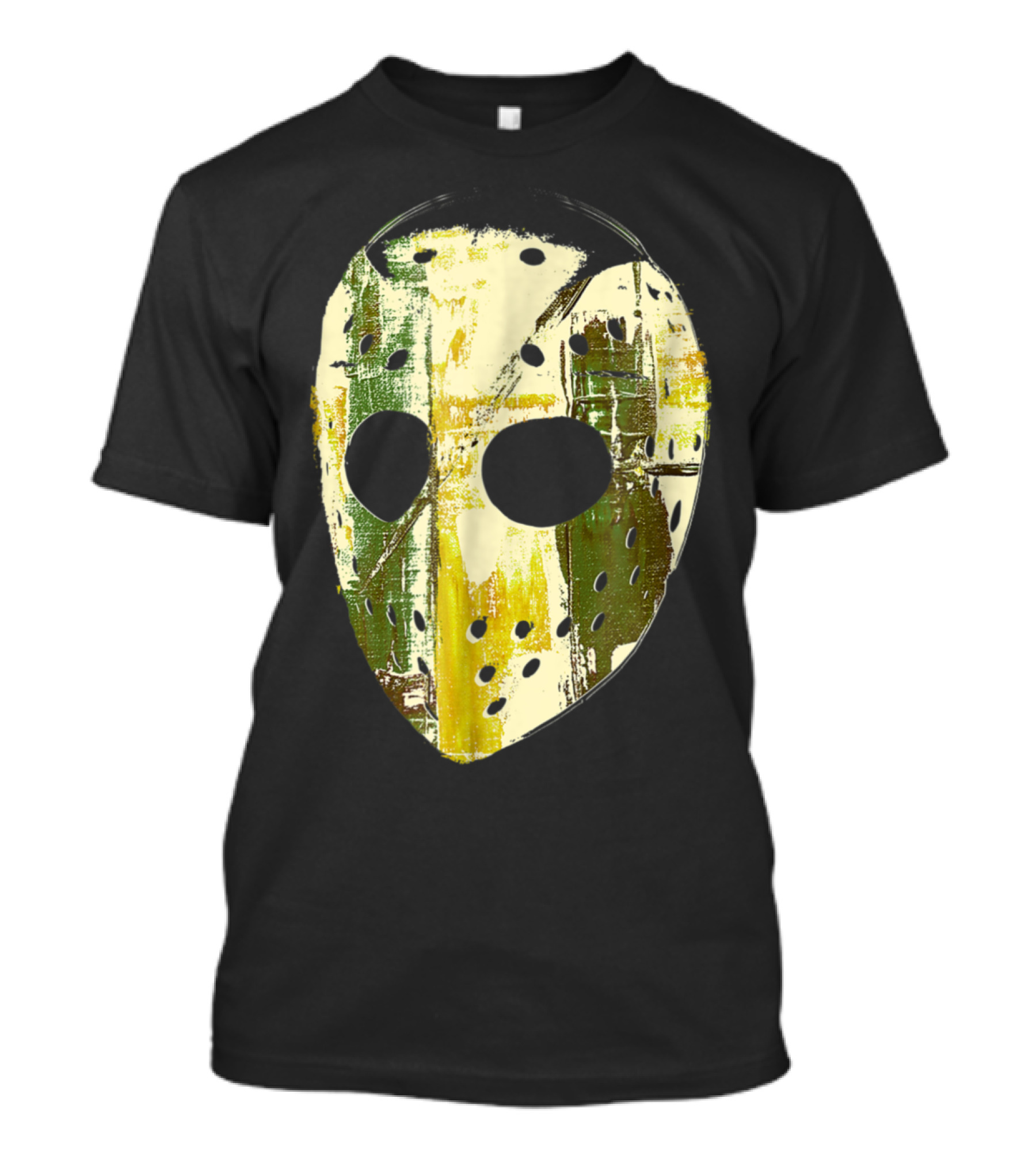 Old School Hockey Goalie Mask Paintin T-Shirt