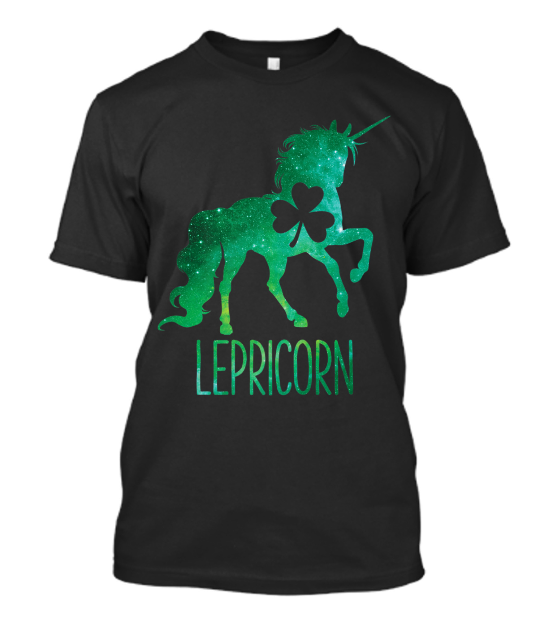 Lepricorn Unicorn Clover St Patrick's Day Mashup T-Shirt