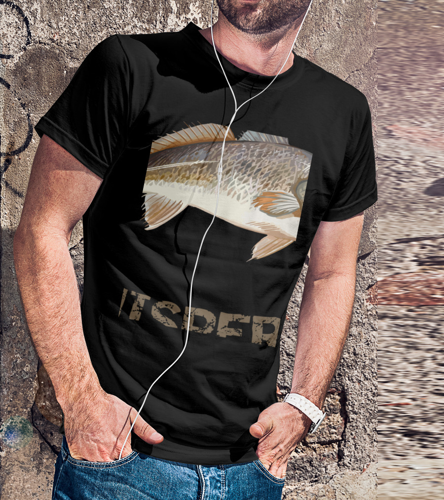 Redfish Whisperer Partial Fish T-Shirt
