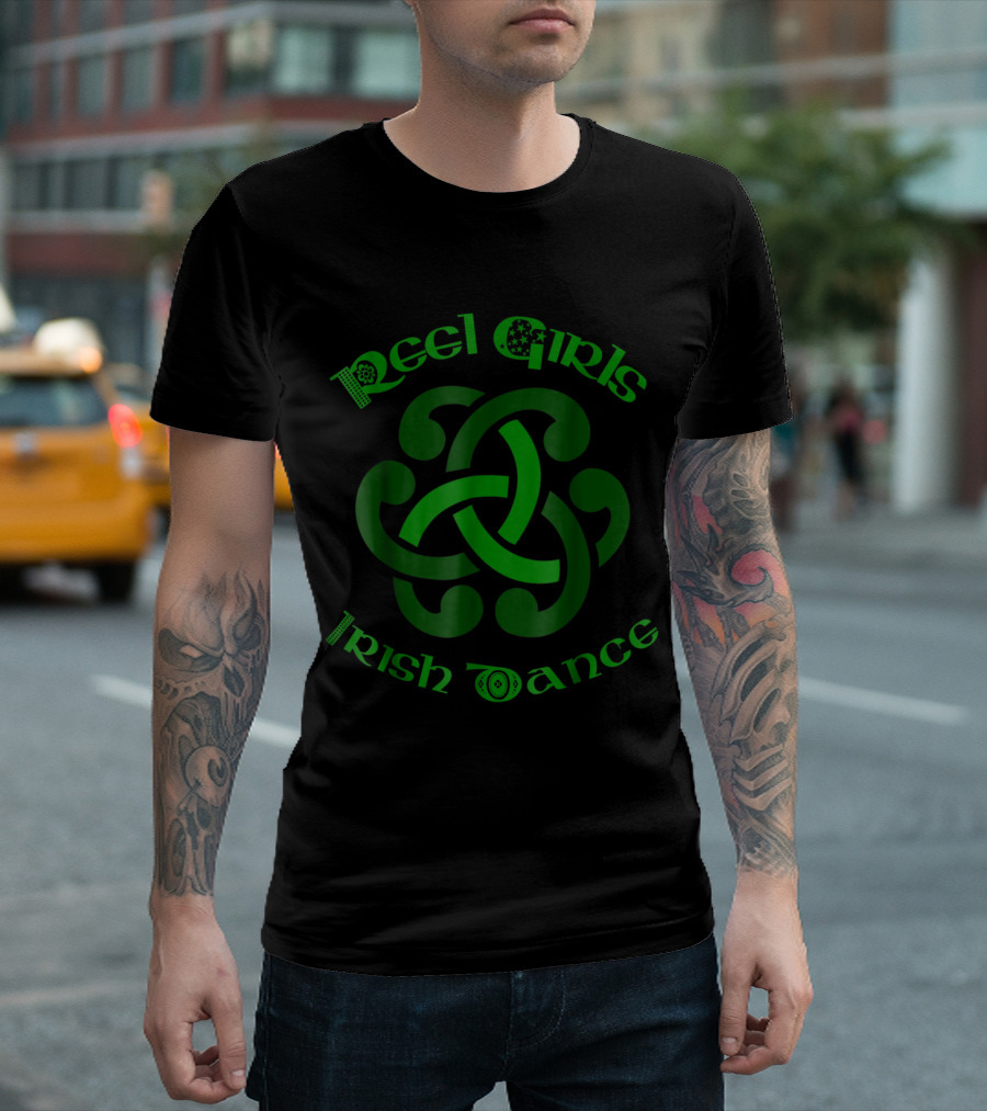 Reel Girls Irish Dance Celtic Knot T-Shirt