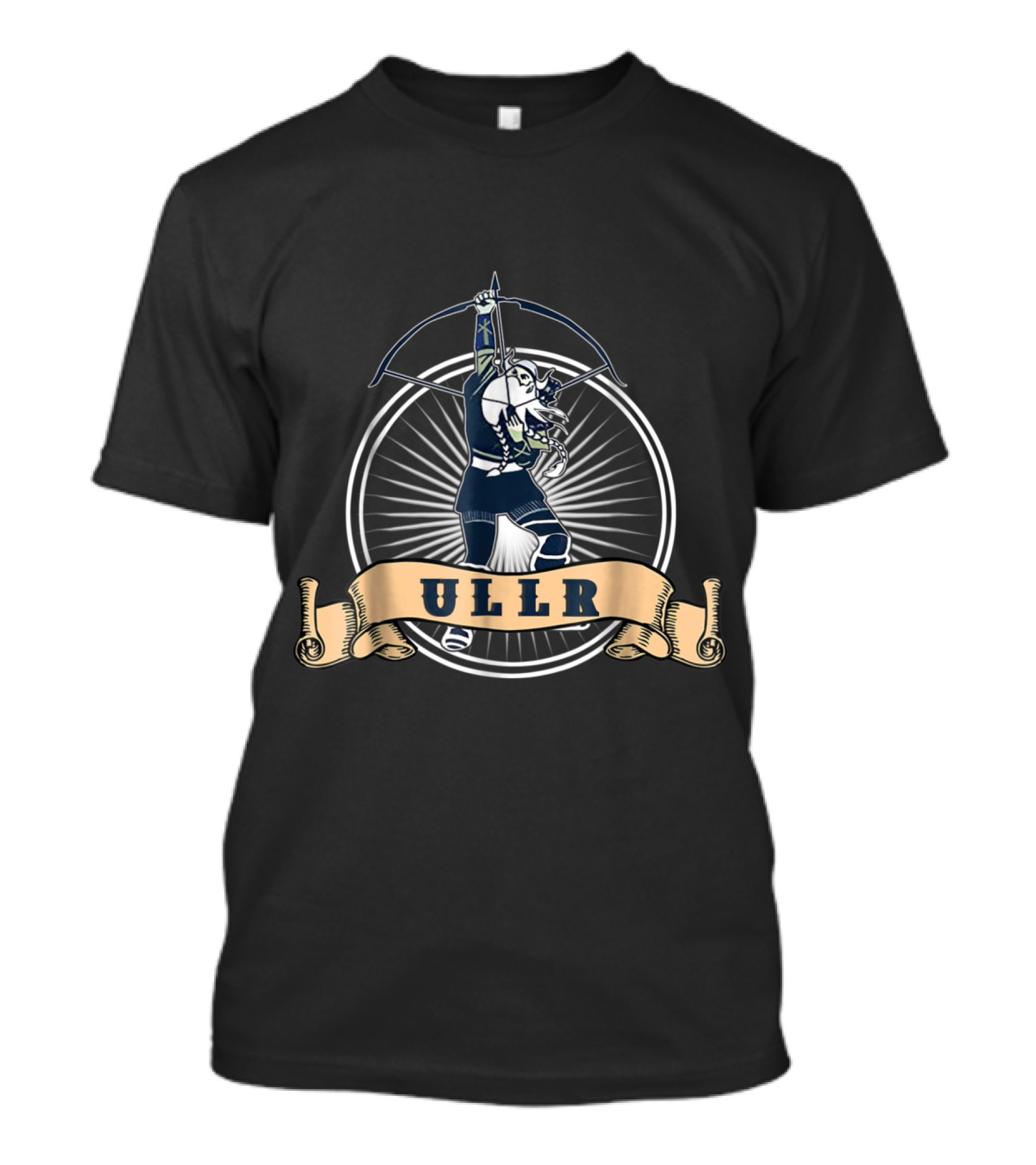 Ullr Norse God Of Archery Vintage Norwegian Mythology T-Shirt
