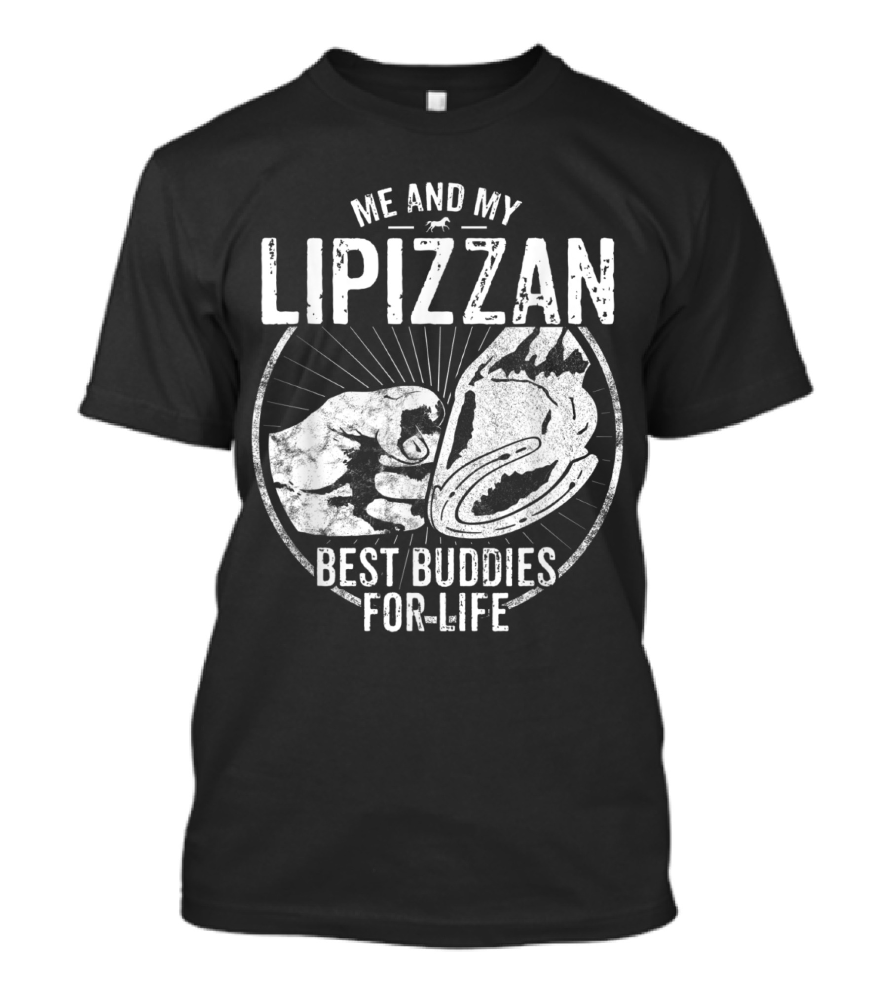 Me And My Lipizzan Best Buddies For Life Equestria Horse Owner Rider T-Shirt