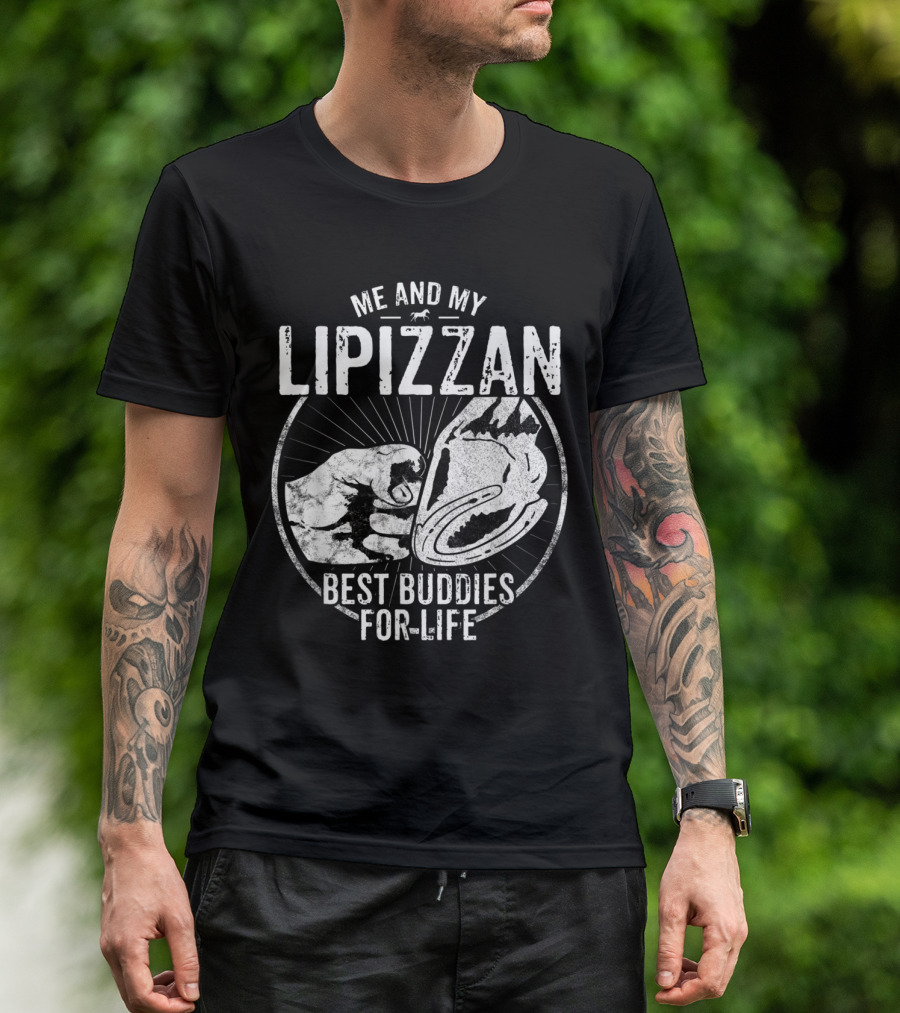 Me And My Lipizzan Best Buddies For Life Equestria Horse Owner Rider T-Shirt