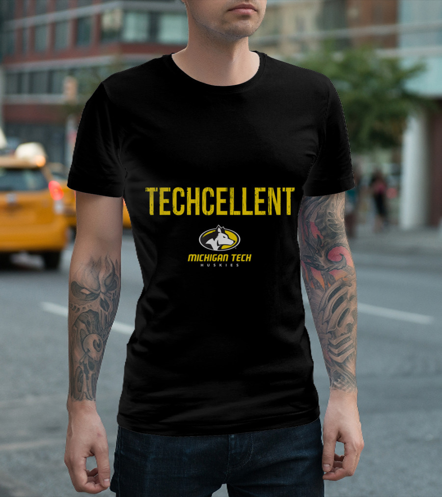 Techcellent Michigan Tech Huskies Huskies T-Shirt