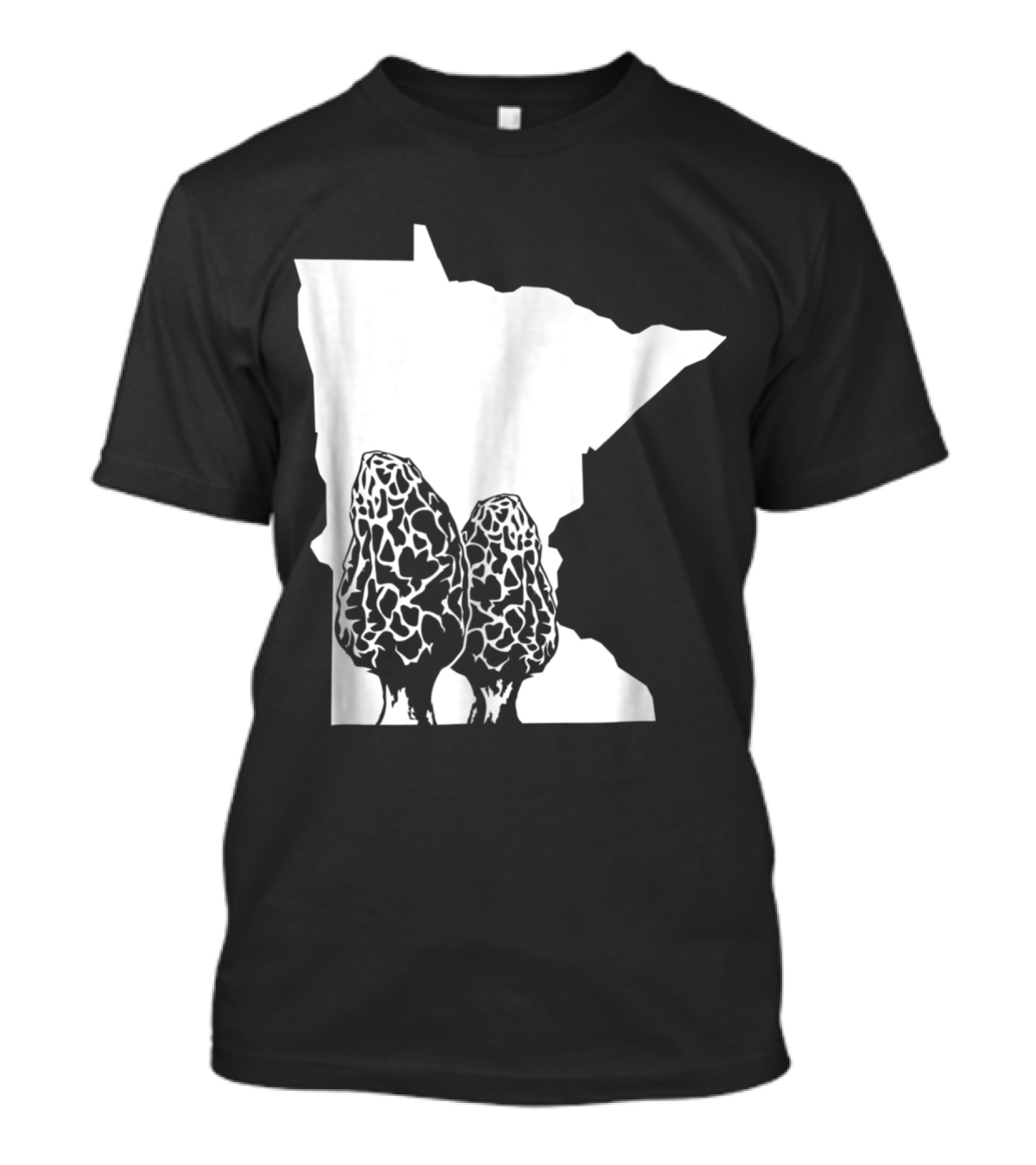Minnesota Morel Mushroom Hunter State T-Shirt