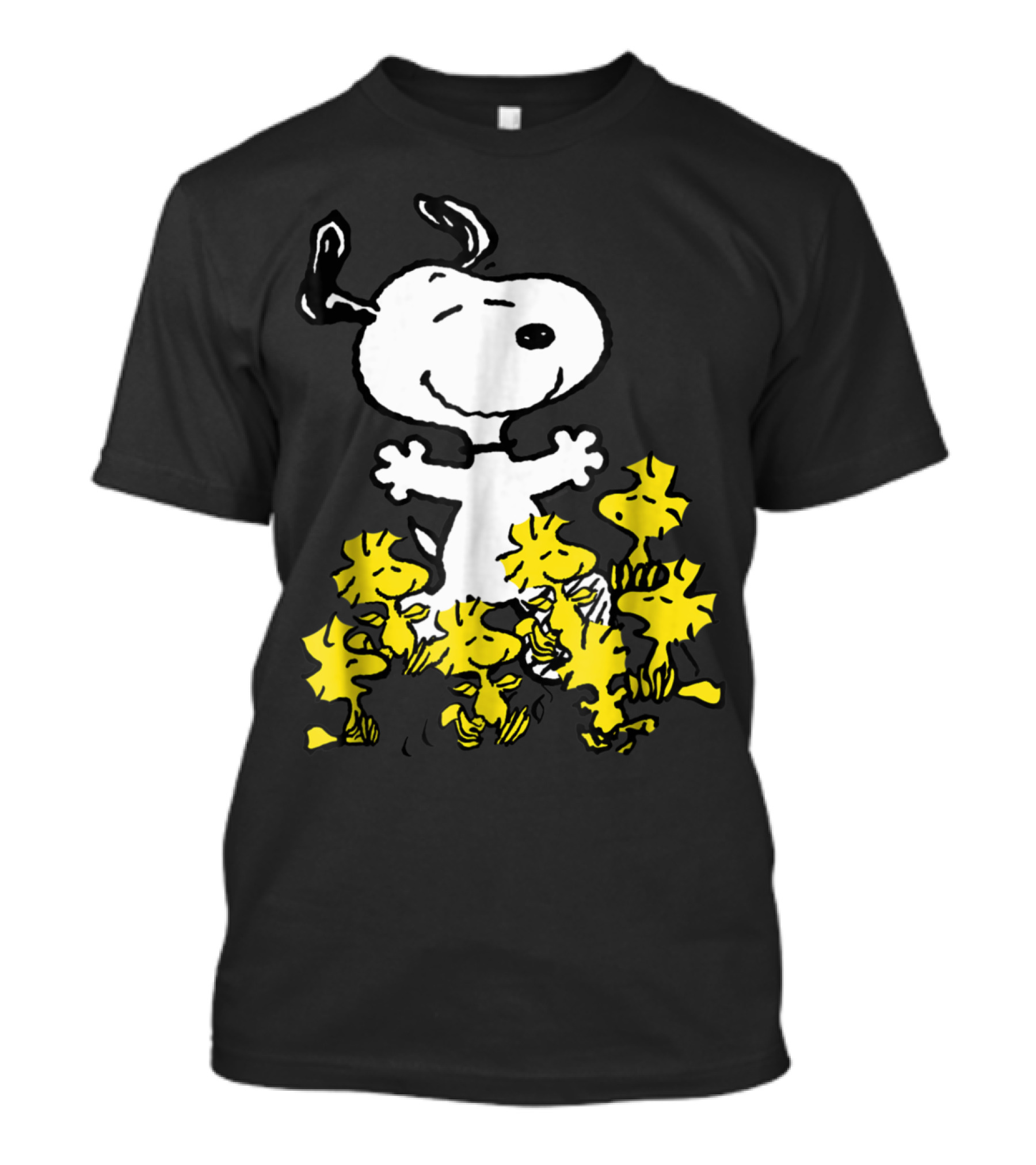 Snoopy Woodstock Chick Gathering Peanuts Party T-Shirt