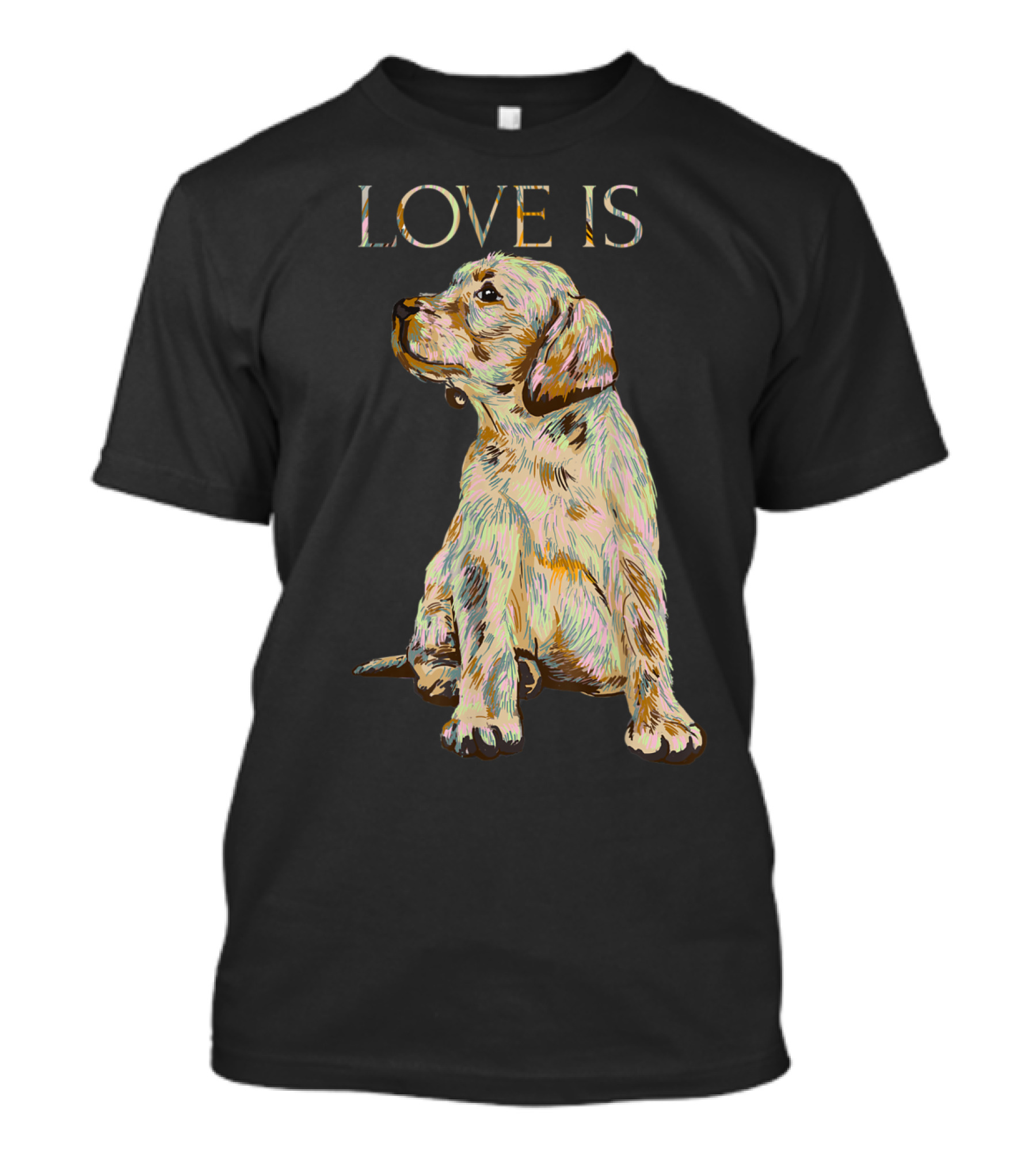 Love Is Adorable Labrador Retriever T-Shirt
