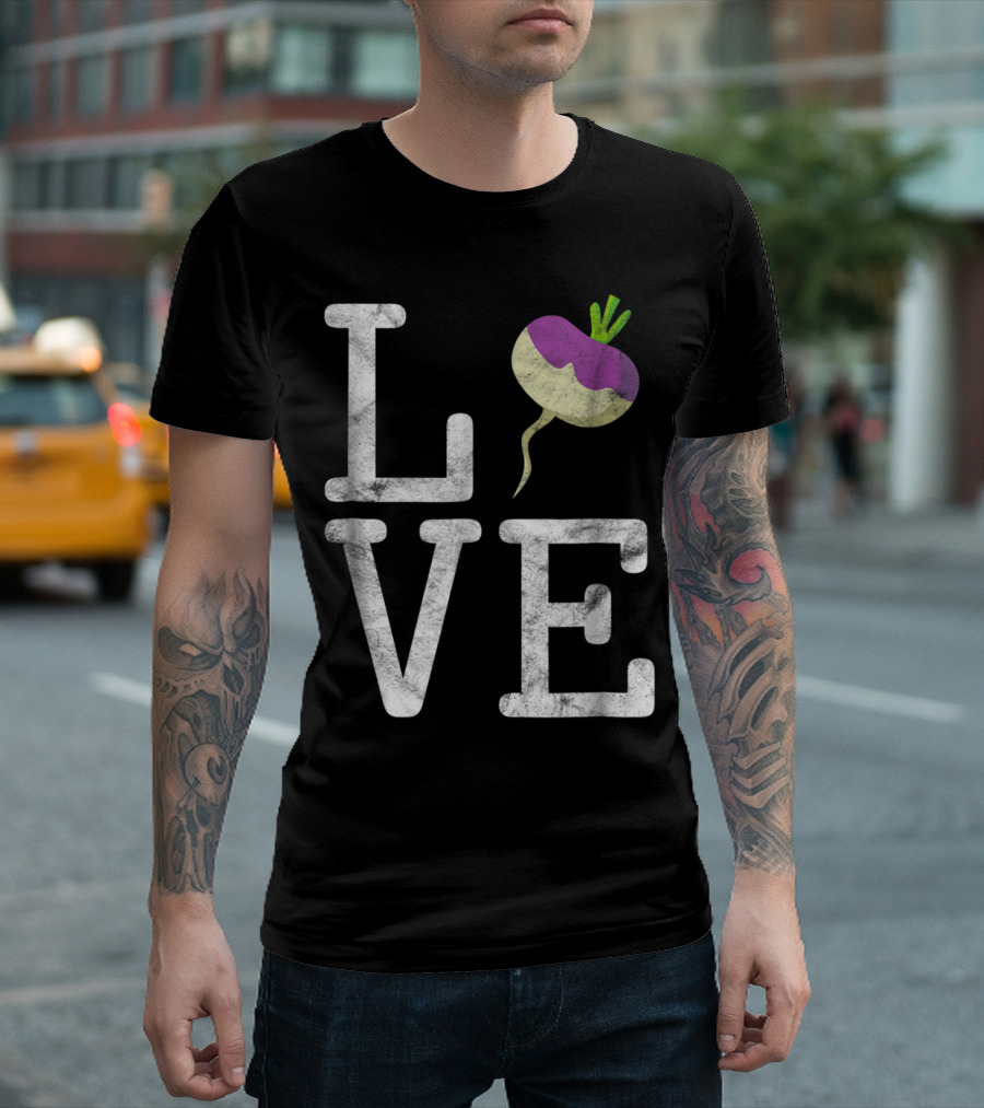 LOVE Sugar Beet Funny Vegetables T-Shirt