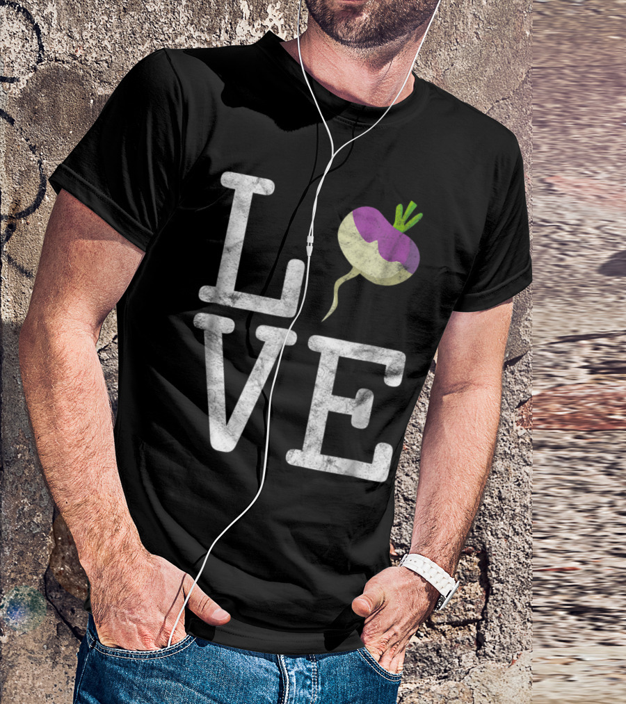 LOVE Sugar Beet Funny Vegetables T-Shirt