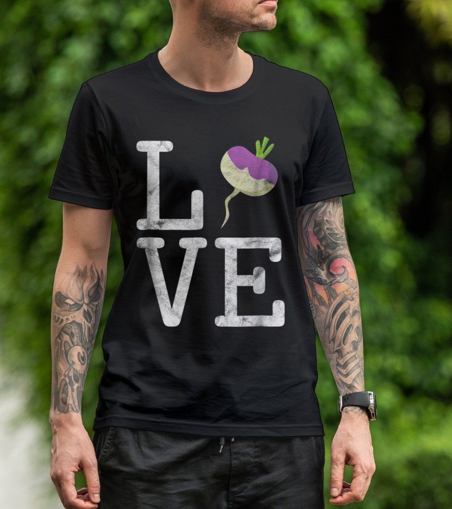 LOVE Sugar Beet Funny Vegetables T-Shirt