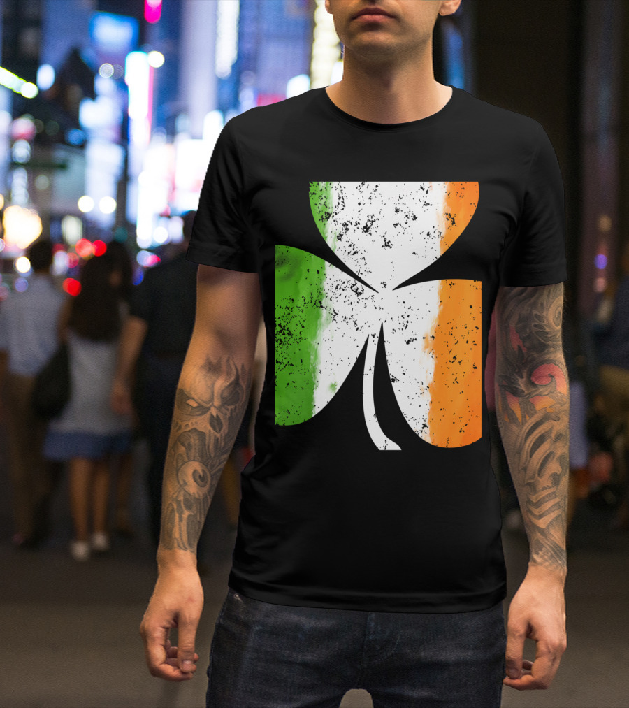 Murphy Irish Shamrock St Patrick's Day Irish Flag Colors T-Shirt