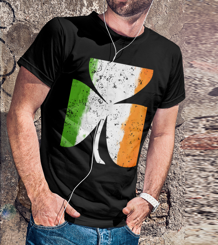 Murphy Irish Shamrock St Patrick's Day Irish Flag Colors T-Shirt