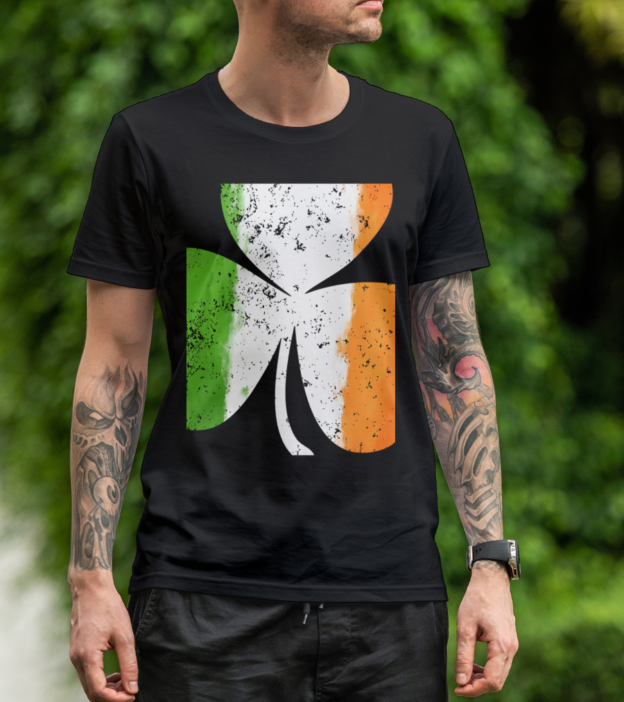 Murphy Irish Shamrock St Patrick's Day Irish Flag Colors T-Shirt
