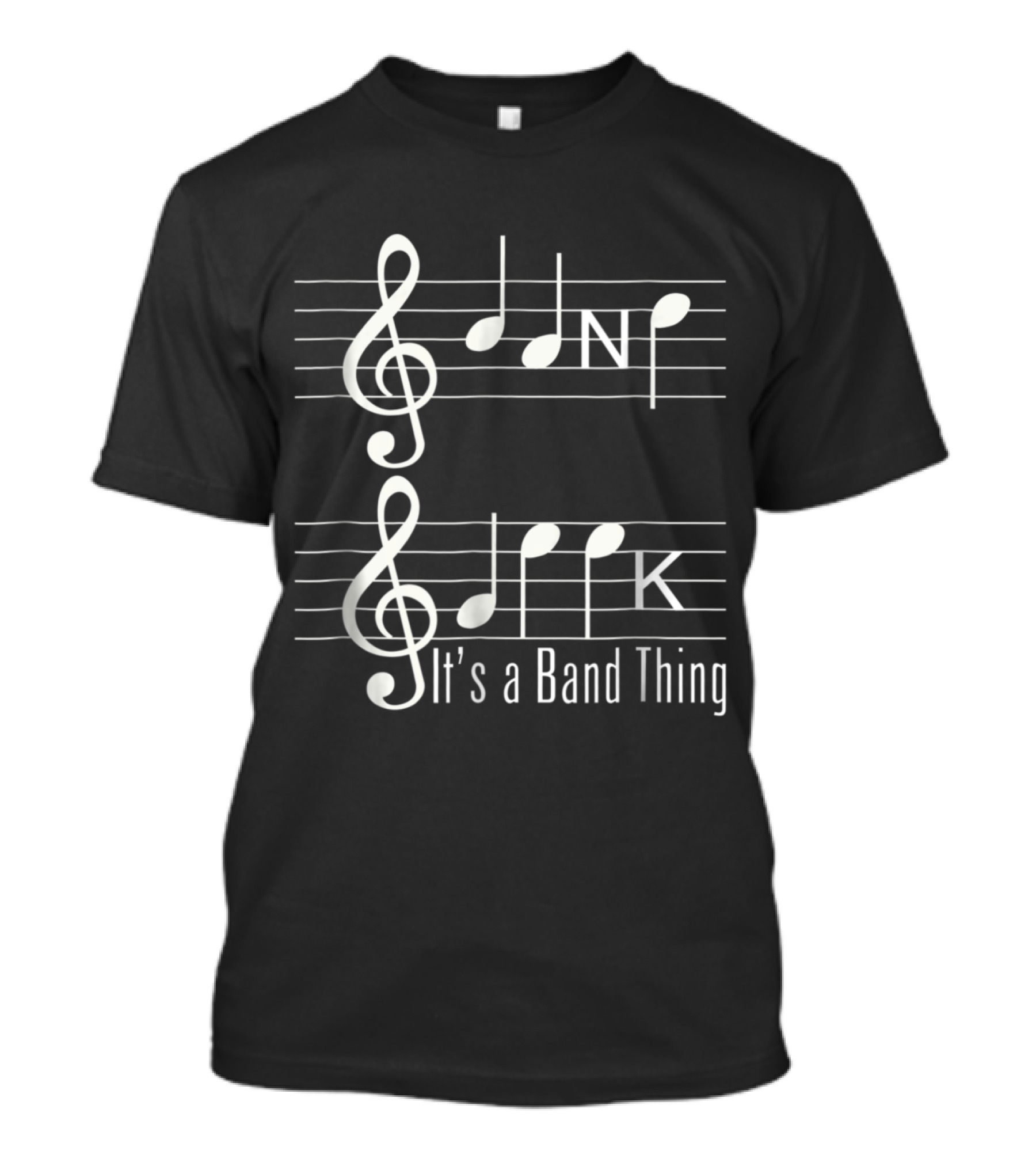 Musicians Band Geek Music Notes It's A Band Thing T-Shirt