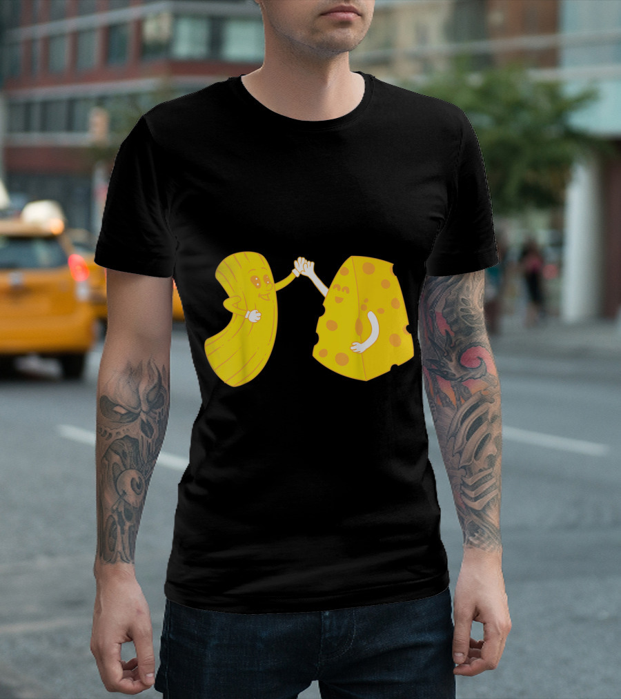 High Five Macaroni and Cheese Friendship T-Shirt