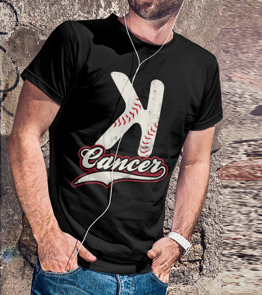 Cancer Awareness Baseball Strike K T-Shirt