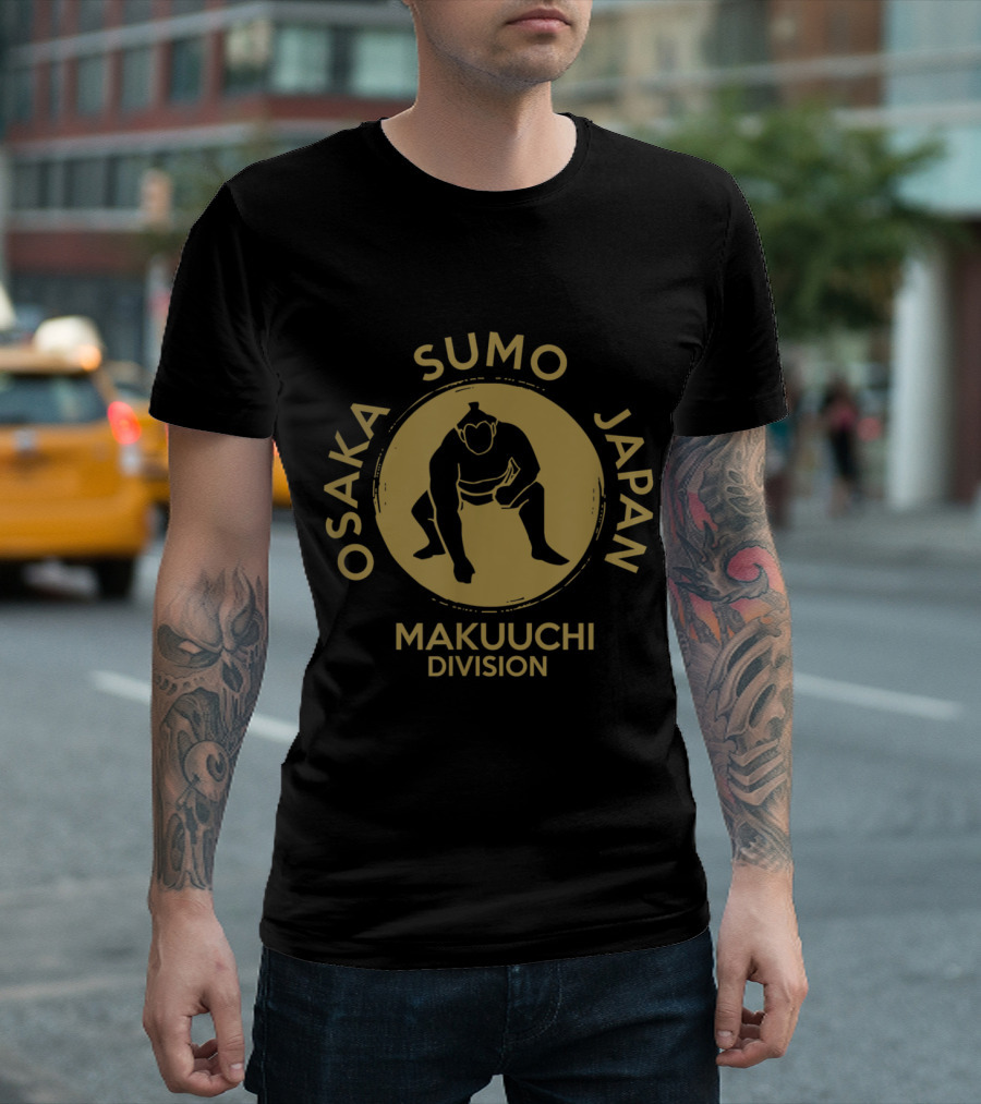Osaka Japan Sumo Makuuchi Division Wrestling T-Shirt