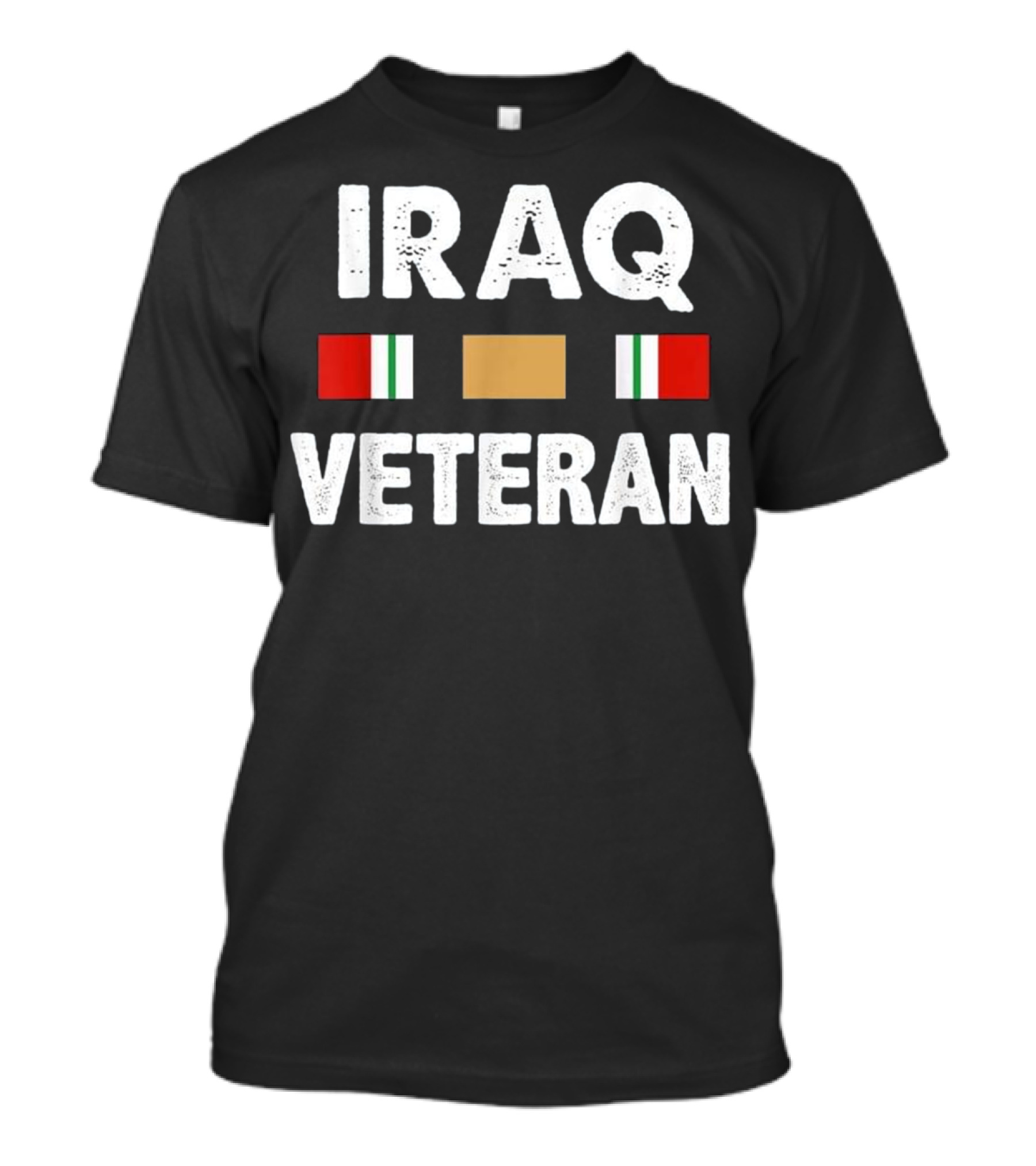 Iraq Veteran With Service T-Shirt