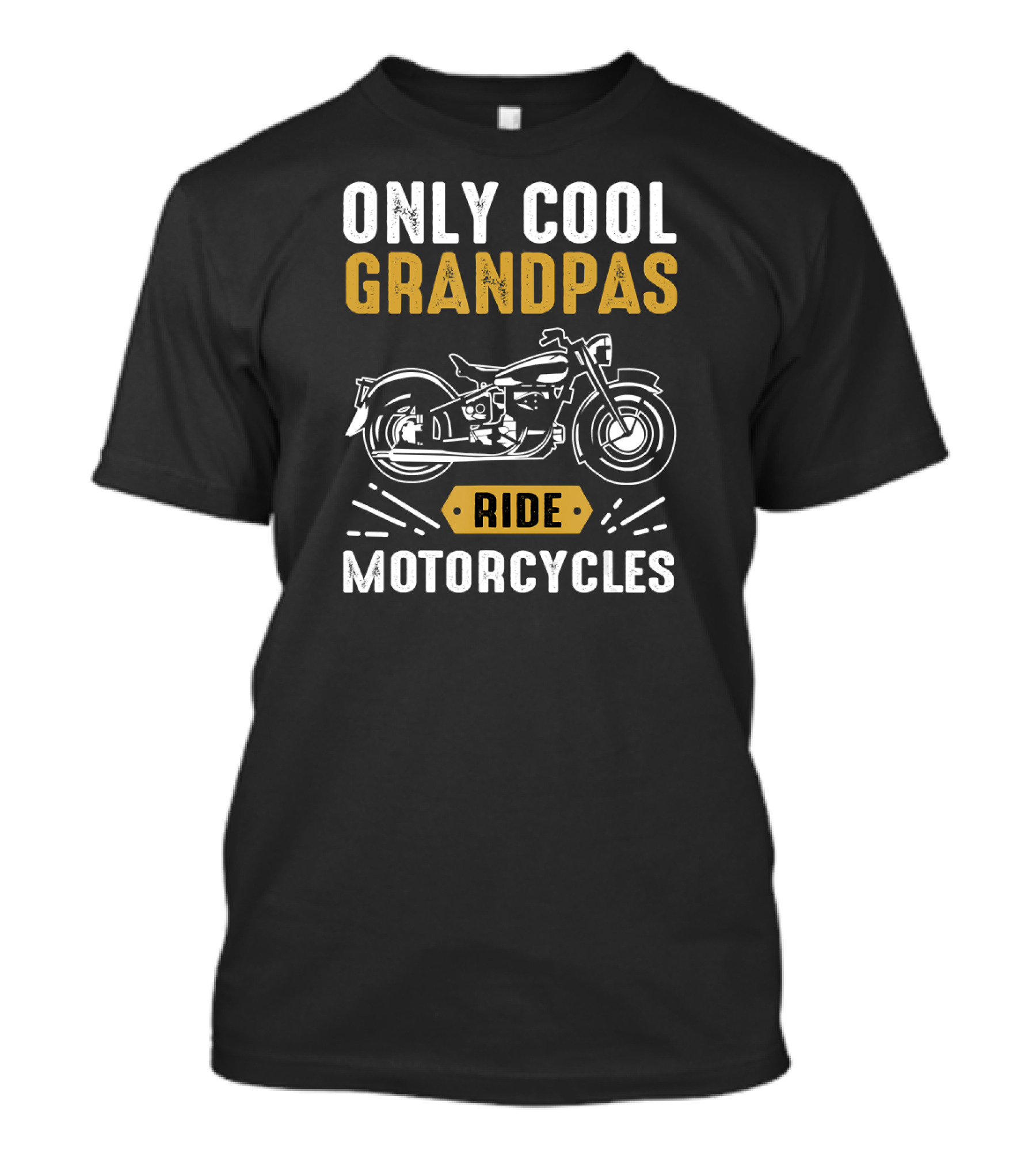 Only Cool Grandpas Ride Motorcycles Classic T-Shirt