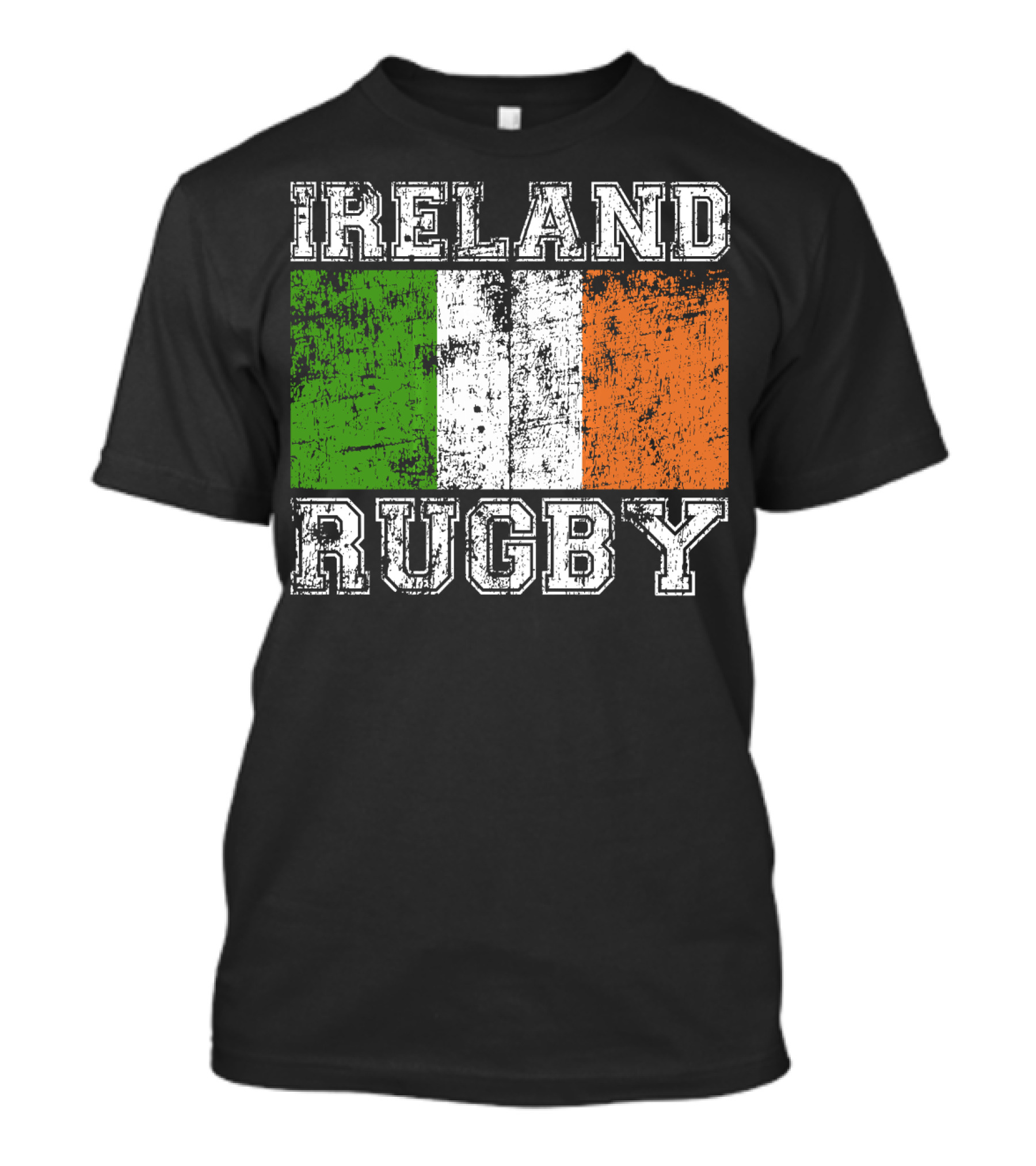 Ireland Rugby Vintage Flag T-Shirt