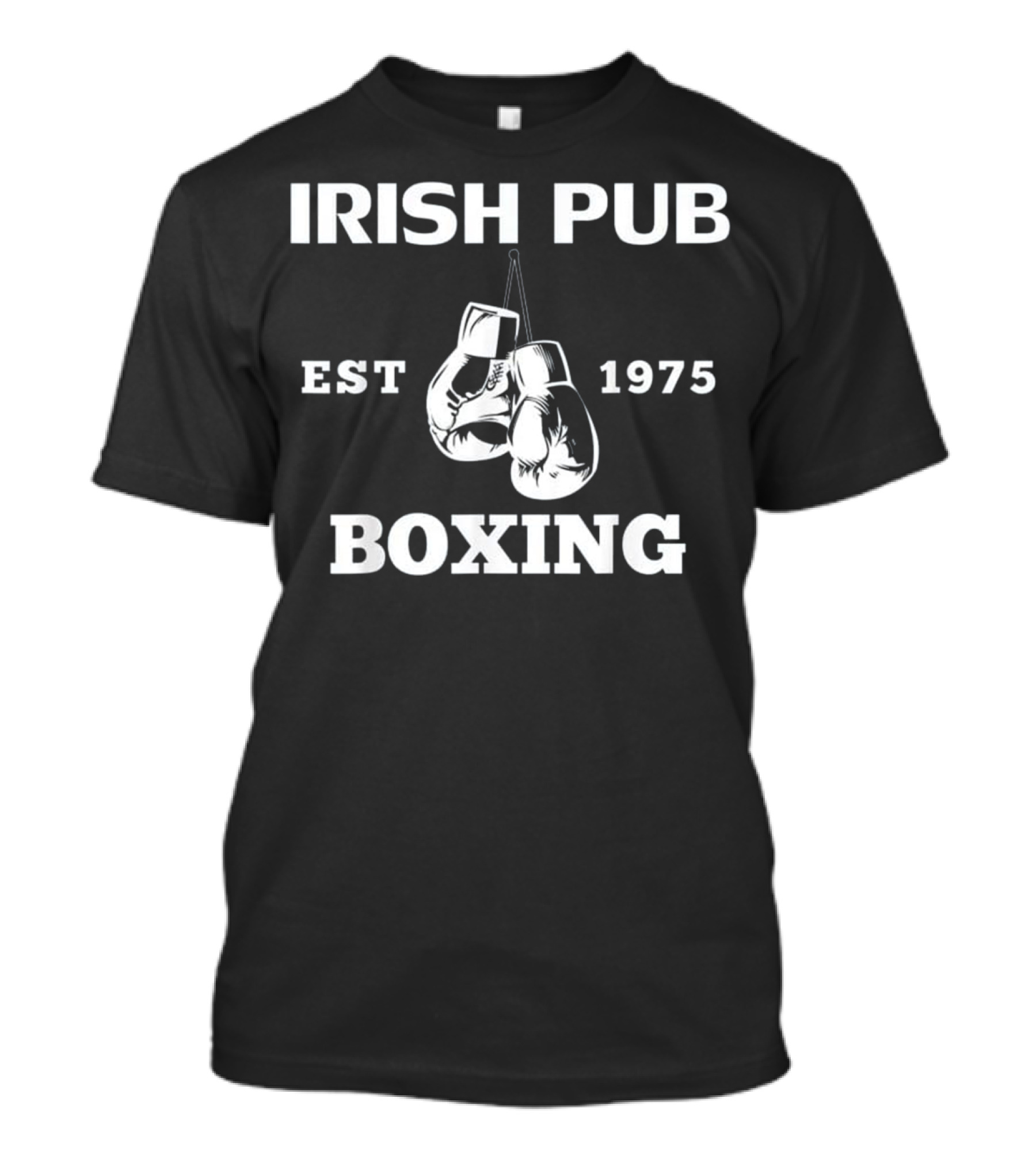 Irish Pub Boxing Est 1975 Funny Irish Fighting T-Shirt
