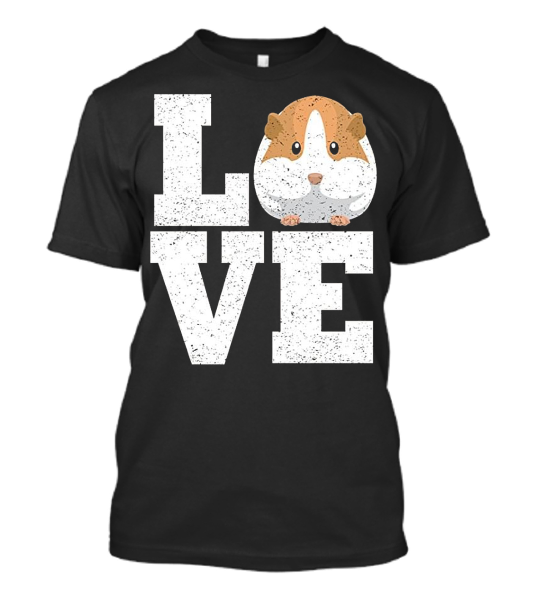 LOVE Guinea Pig Hamsters Lovers Cute Pet Graphics T-Shirt