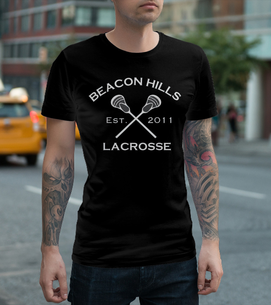 Beacon Hills Stilinski 24 Lacrosse Est. 2011 Teen Wol T-Shirt