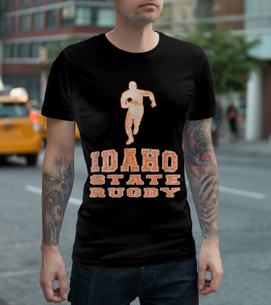 Idaho State Rugby Vintage Athlete T-Shirt