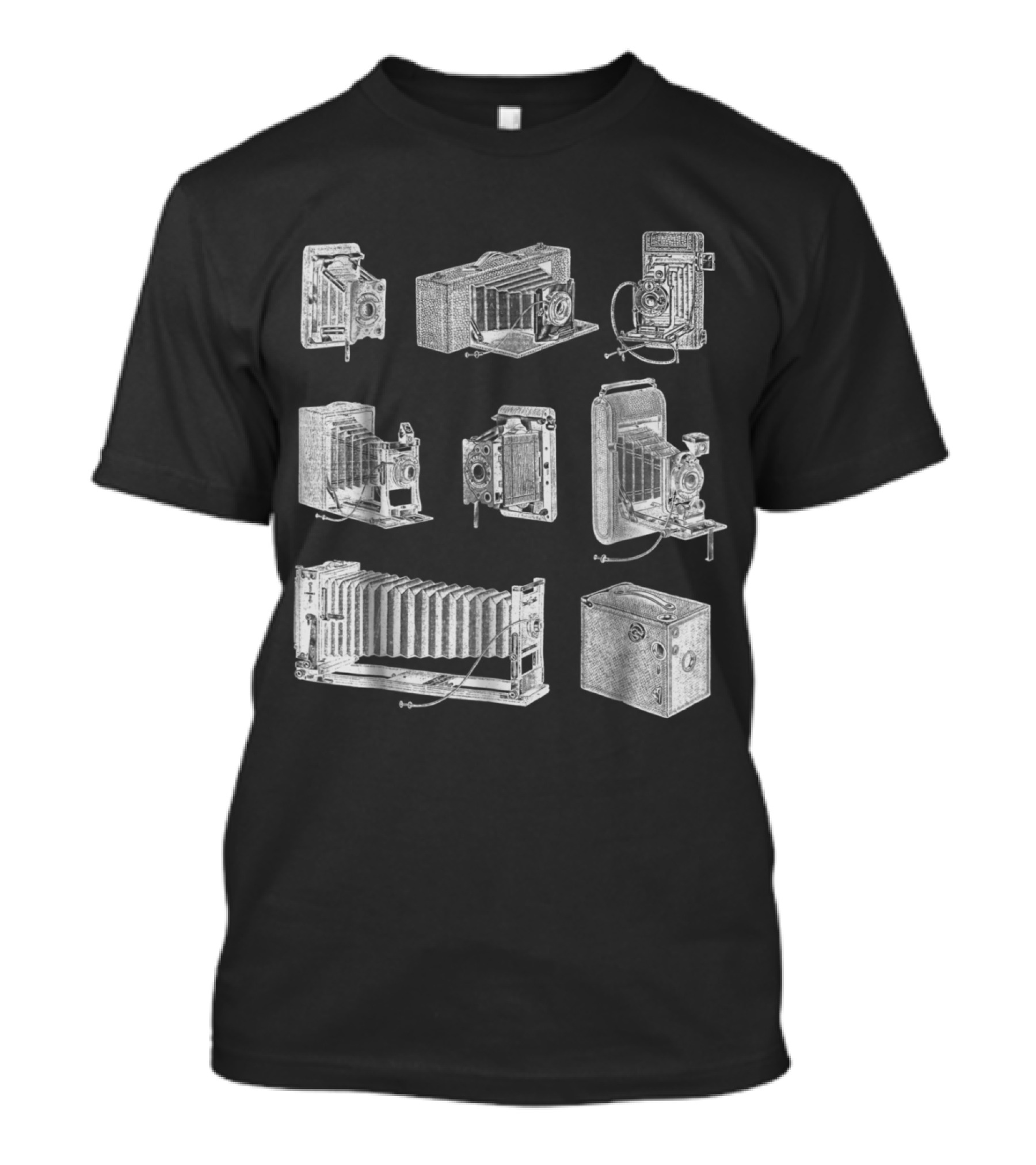 Vintage Large Format Camera Photography Collection T-Shirt