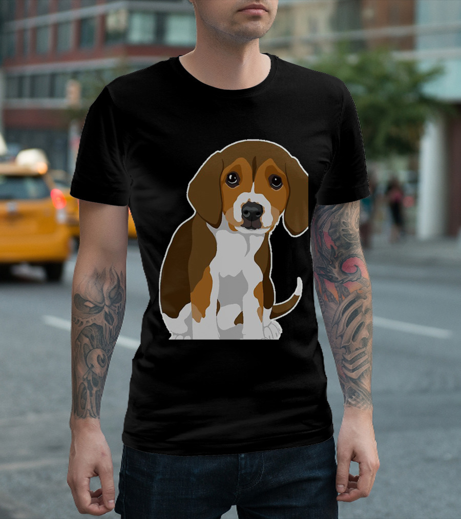 My Patronus Is A Beagle Dog Graphic with Adorable Puppy T-Shirt