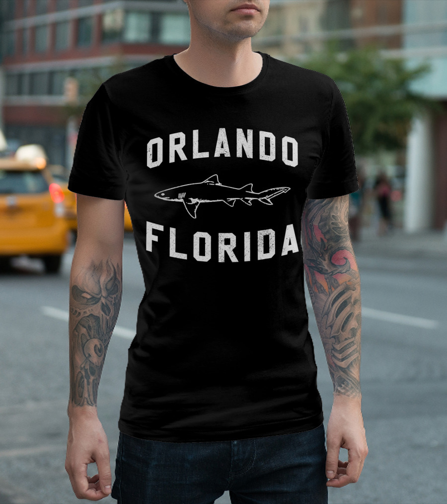 Orlando Florida Shark Fishing Adventure Enthusiast T-Shirt