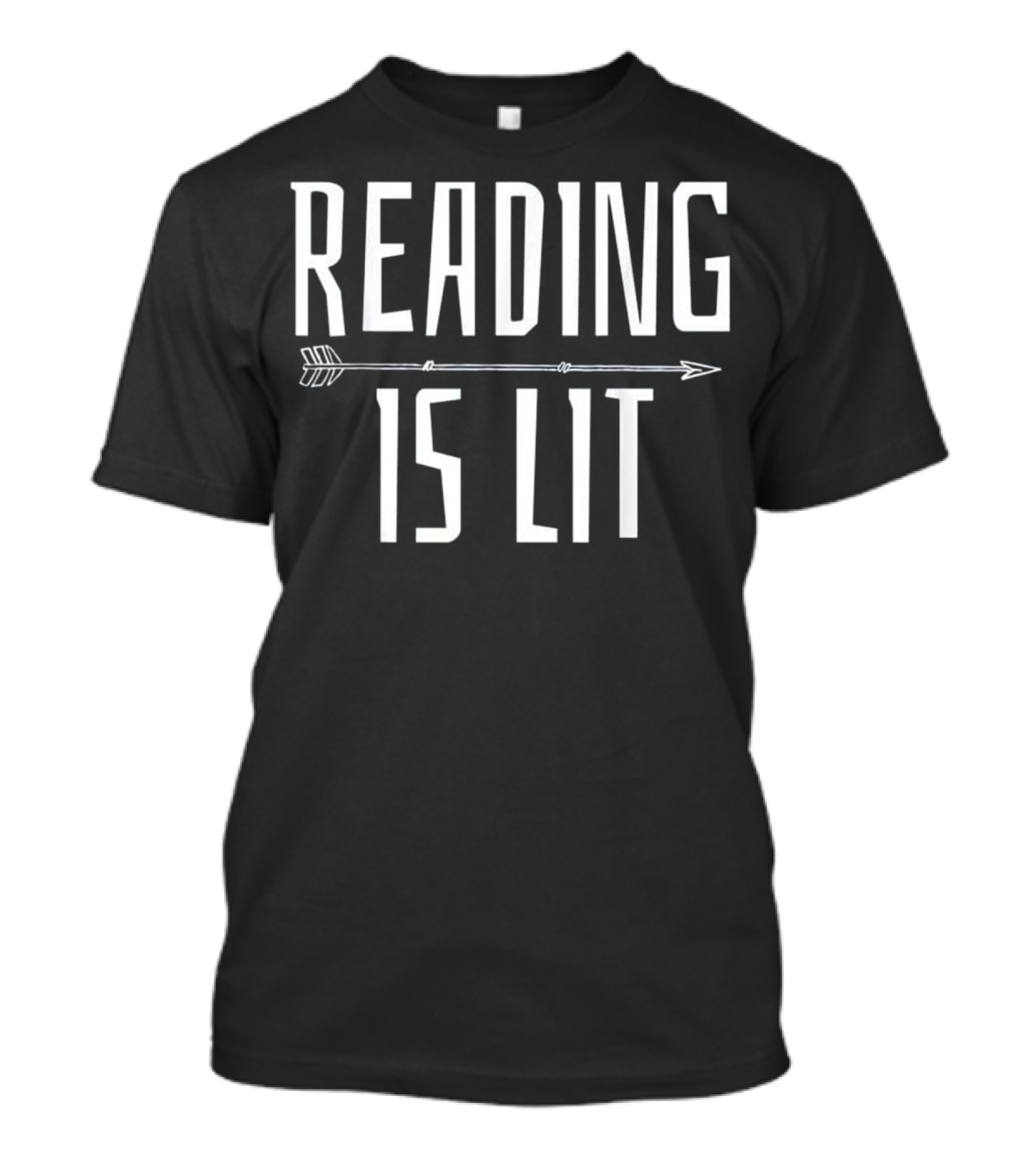 Reading Is Lit Arrow T-Shirt