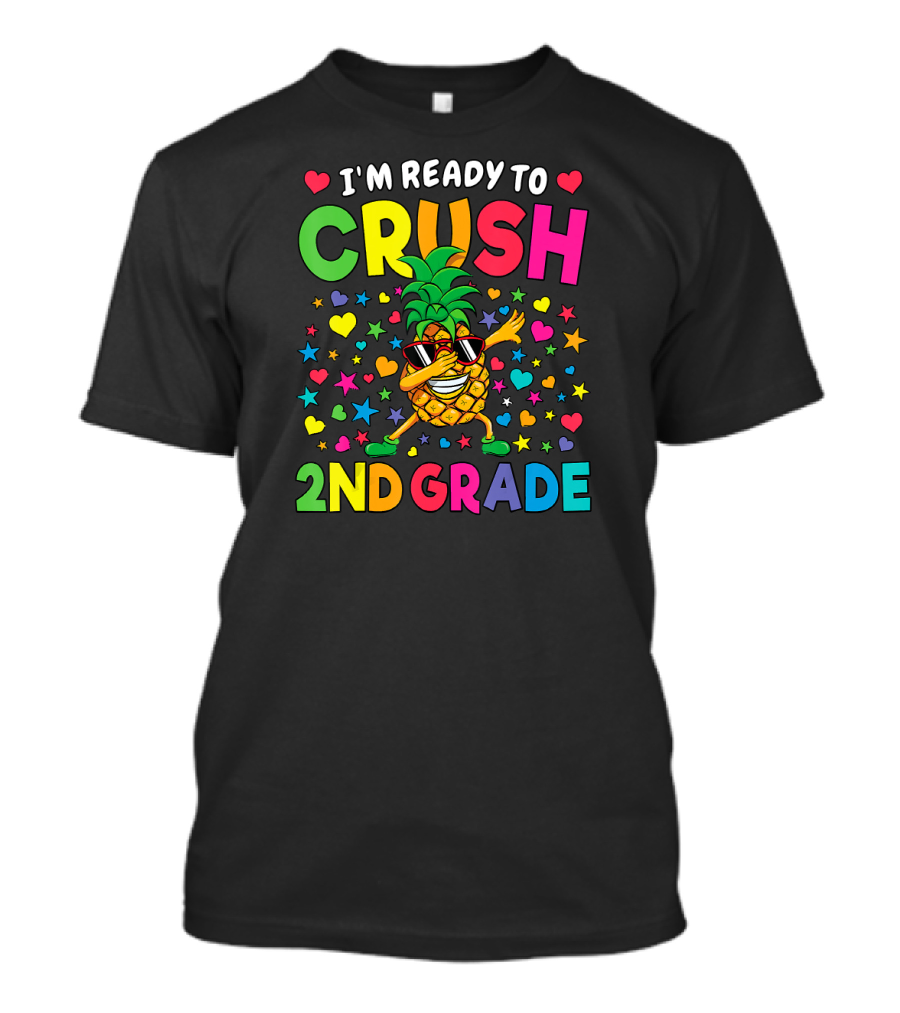 I'm Ready To Crush 2nd Grade Dabbing Pineapple T-Shirt