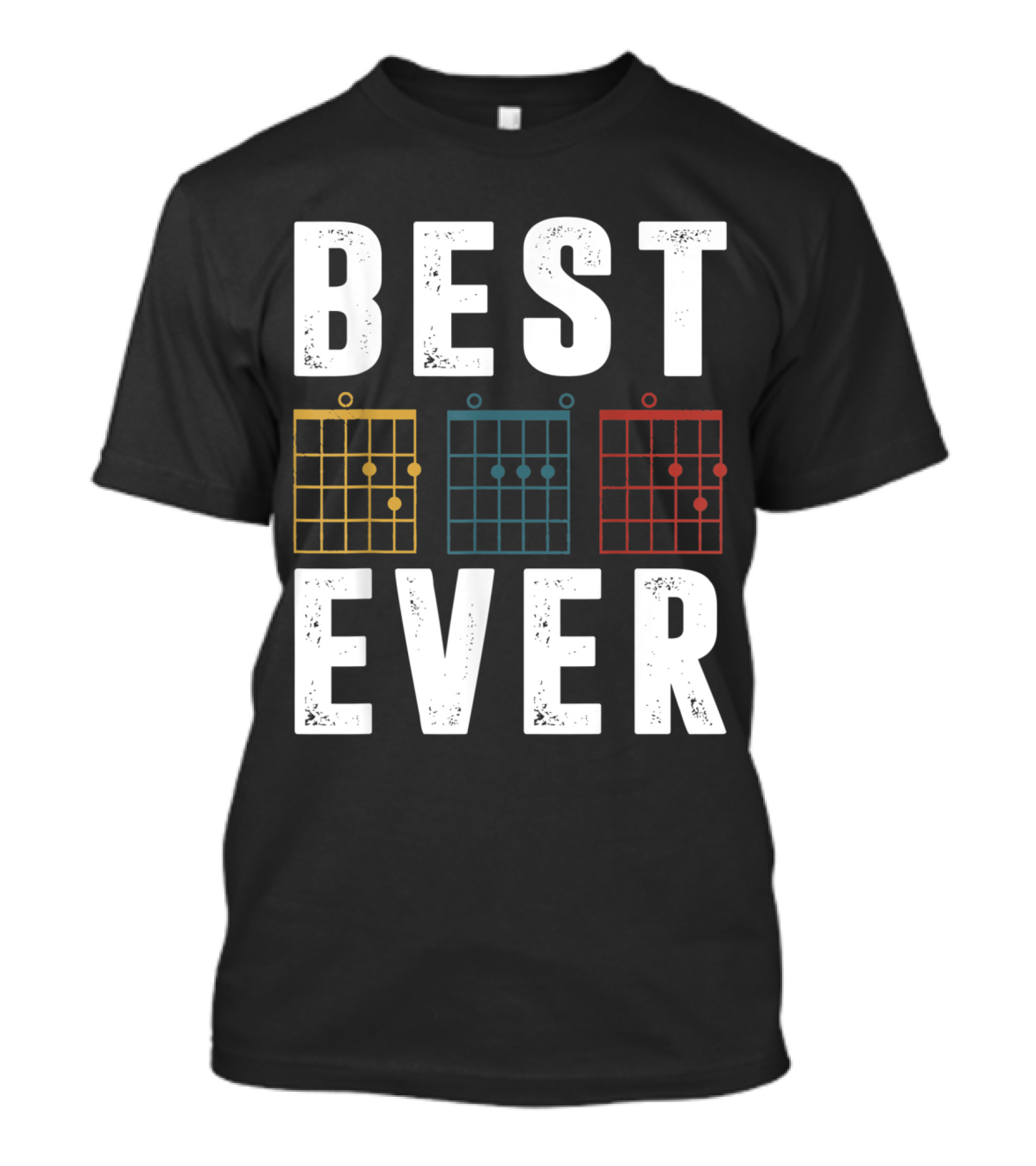 BEST GUITAR DAD EVER CHORDS T-Shirt
