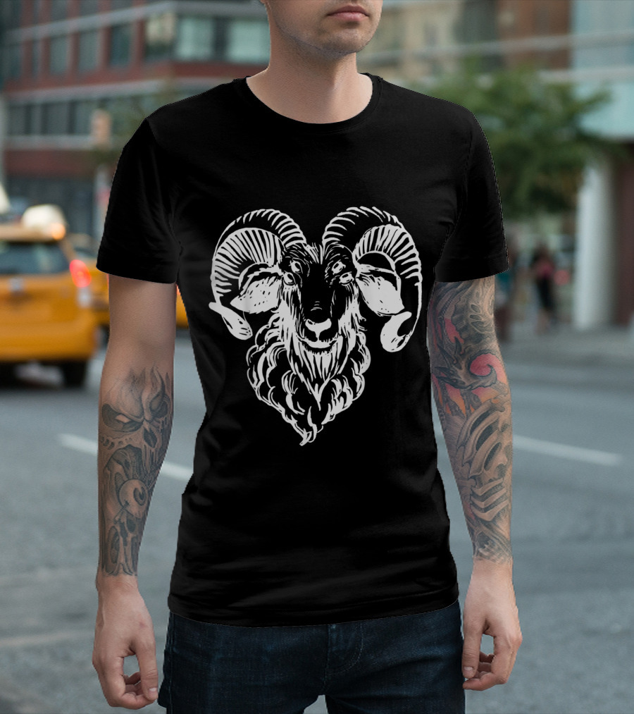 Sabbatic Baphomet Goat Evil Sat Cult T-Shirt