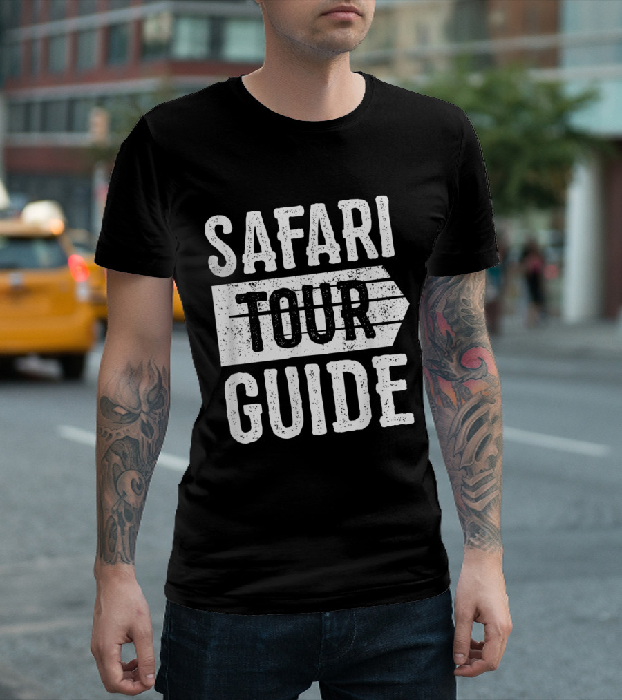 Safari Tour Guide Funny Halloween Cos T-Shirt
