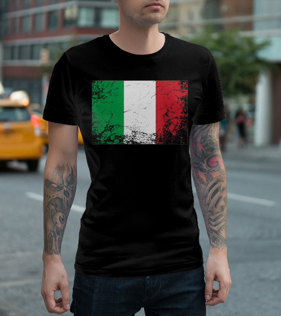 Italian National Flag T-Shirt