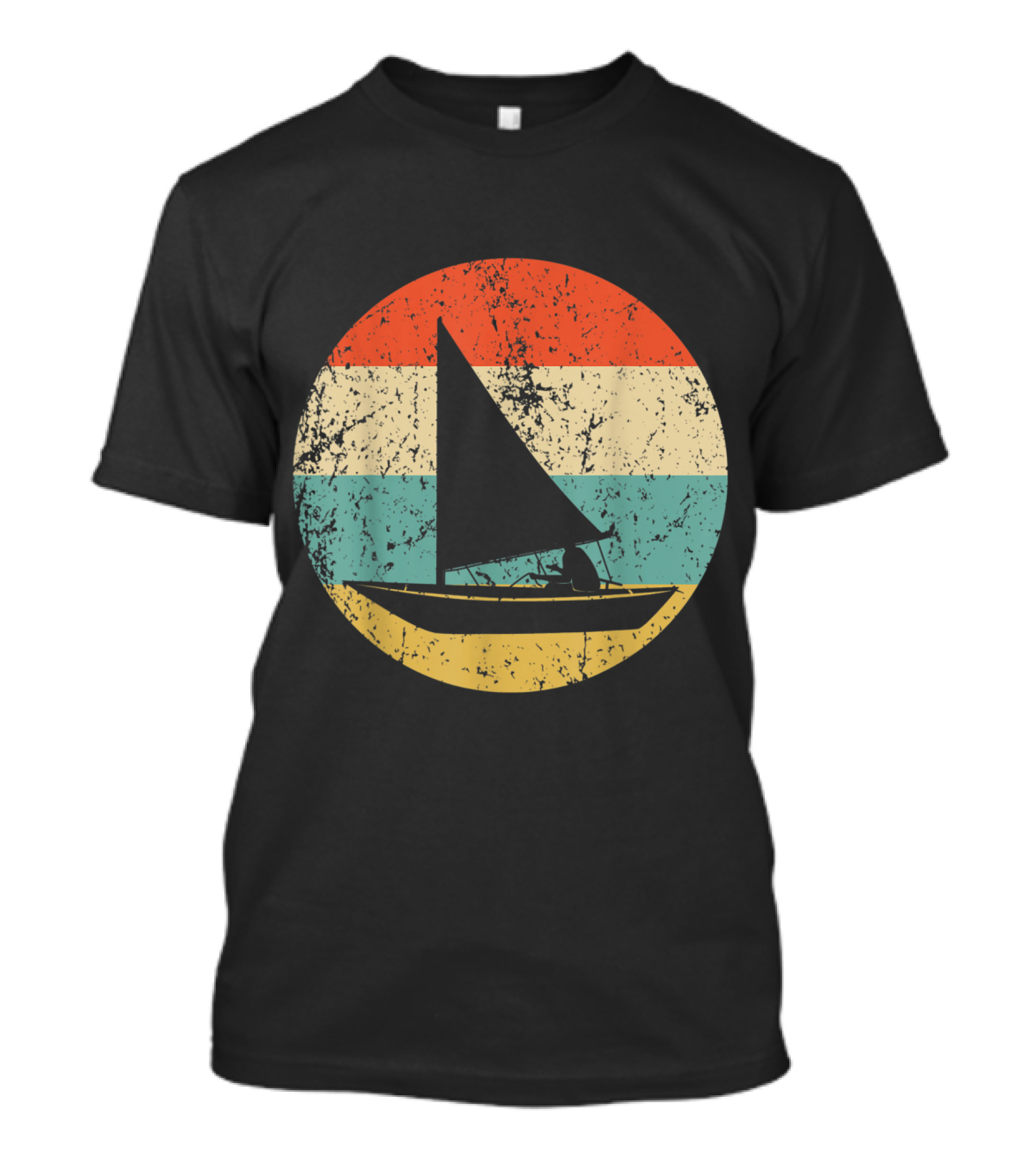 Sailing Vintage Sunset T-Shirt