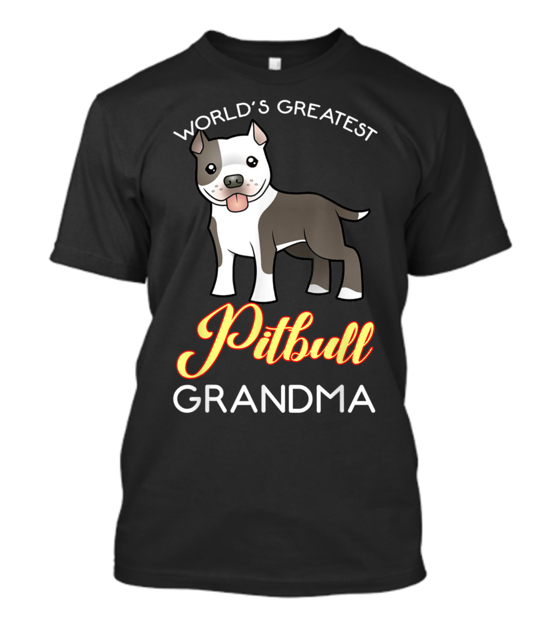 WORLD'S GREATEST PITBULL GRANDMA T-Shirt