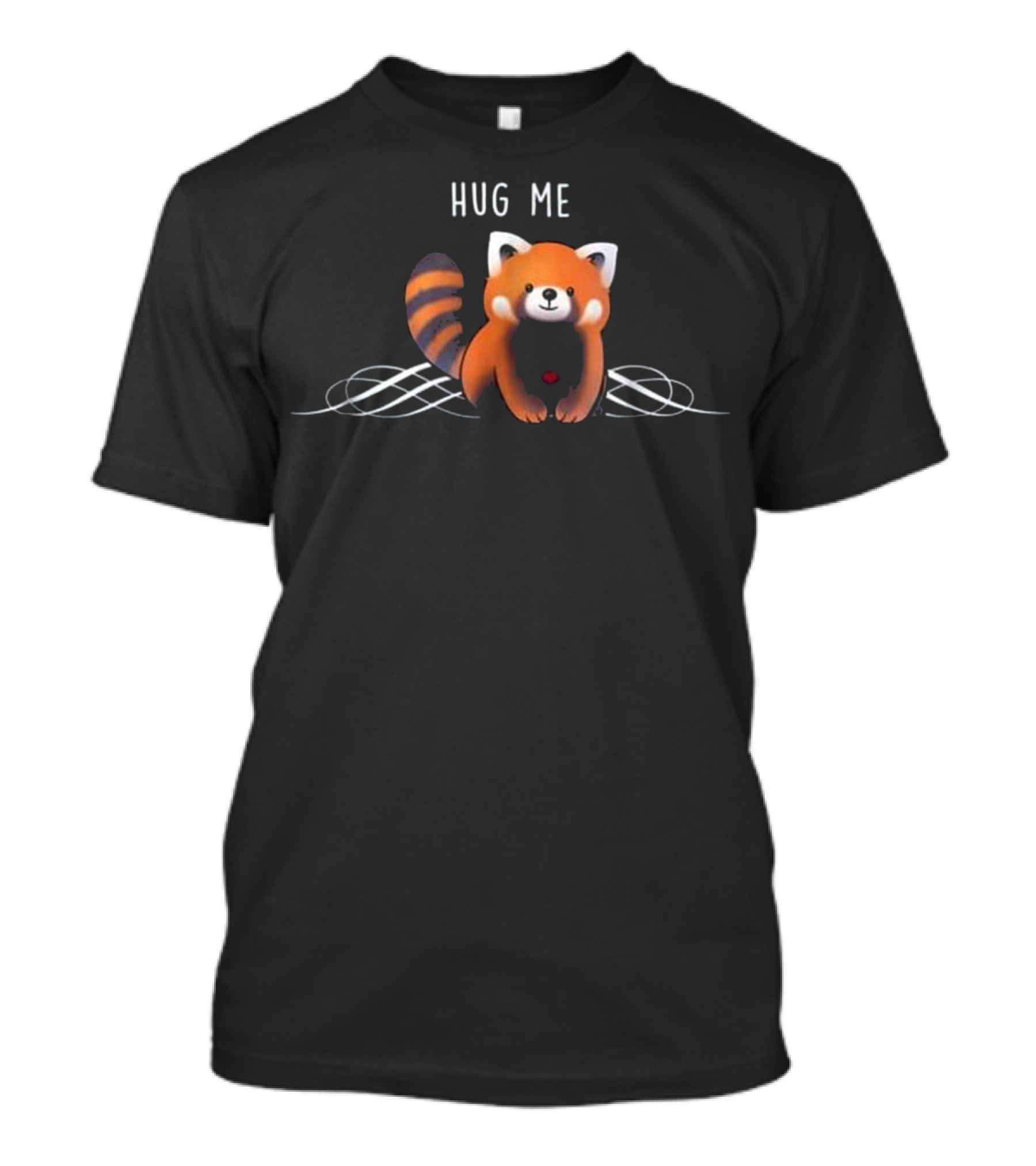 Hug Me Red Panda Cute T-Shirt