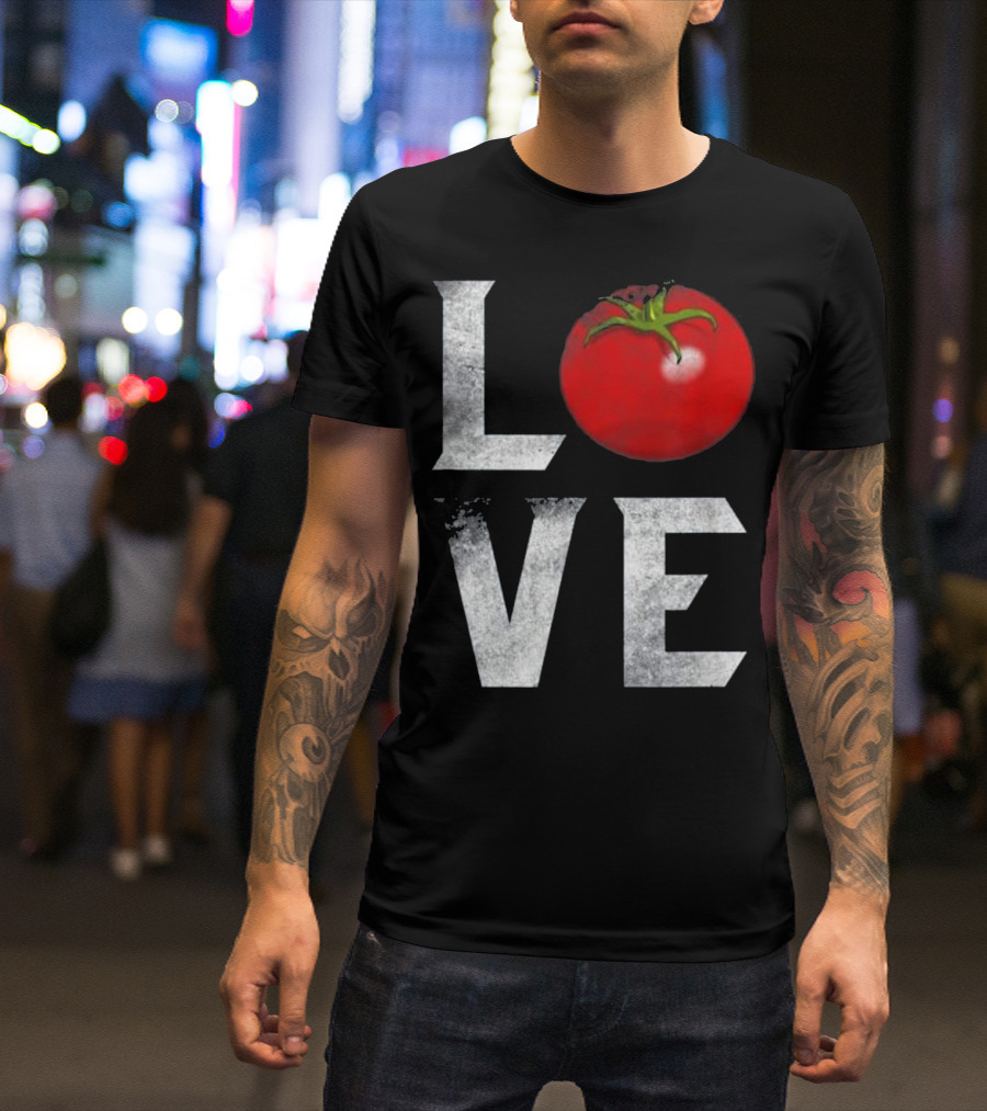 Love Tomato Red Gardener I Love T-Shirt