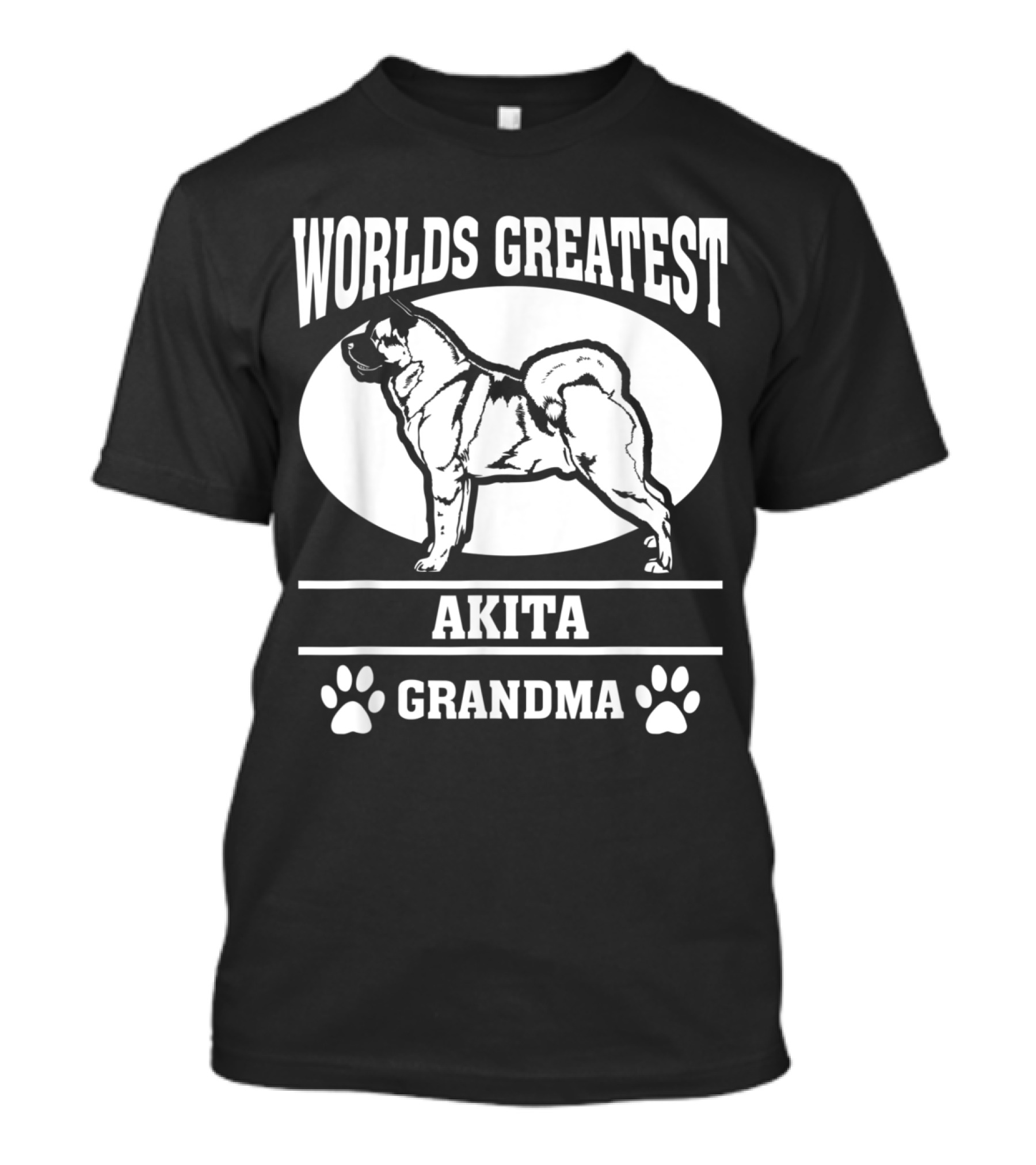 WORLDS GREATEST AKITA GRANDMA T-Shirt