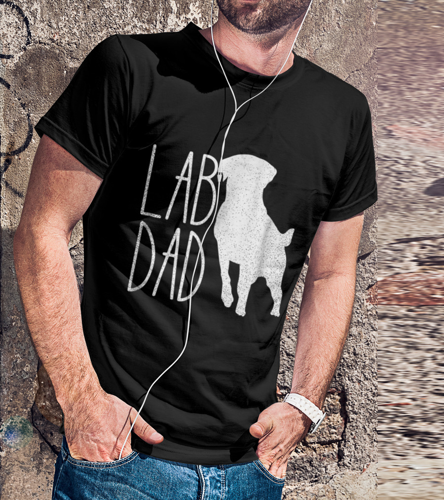 Lab Dad Labrador Retriever T-Shirt