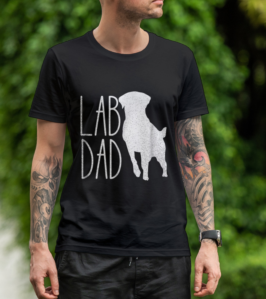 Lab Dad Labrador Retriever T-Shirt